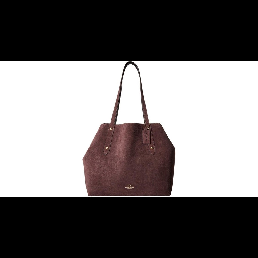 Coach Suede Market Tote